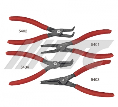 JTC-5403 RETAINING RING PLIERS EXTERNAL STRAIGHT 180mm - Click Image to Close